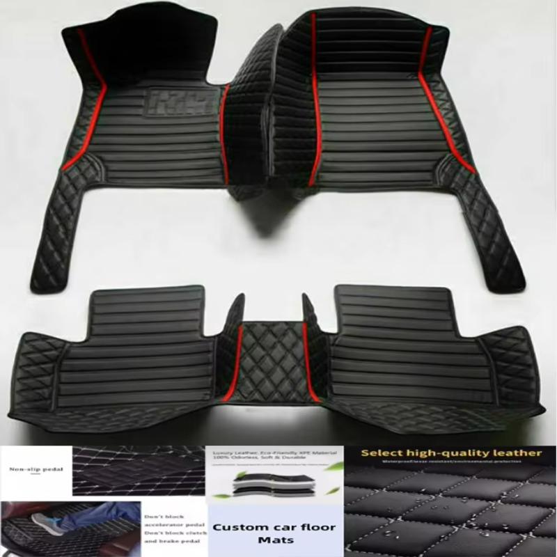 5D leather waterproof Custom Car Floor Mats For Chevrolet Sonic Auto Carpets Foot Coche Accessorie liners