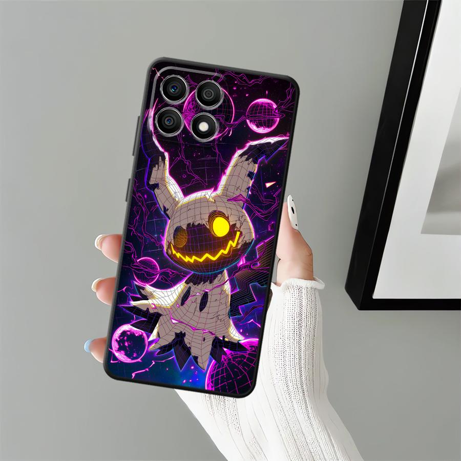 Case for Honor 70 8X X6 200 400 Lite X7 X8 X5b 90 Magic5Lite X9a Funda Phone Cover Gengar Pokemon Cool