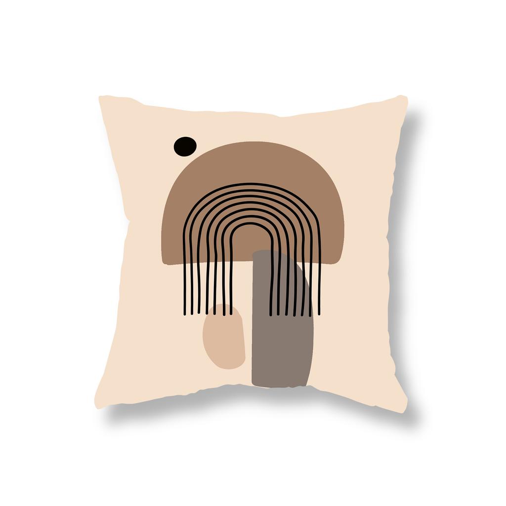 Abstract Simple Geometric Throw Pillow Cover Boho Style Set Sofa Decor Room Office Game Chair Cushion Cover Home Decor 45x45cm