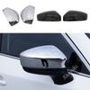 Car Body Stick Rear View Eyebrow Side Glass Mirror Cover Trim Frame For Mazda CX-5 CX5 2nd Gen 2017 2018