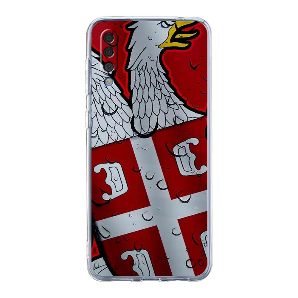 Phone Case For Samsung A56 A36 A26 A16 A14 A12 A22 A32 5G A34 A42 A52 A54 A50 A70 A40 A20E A20S A04S A06 Cover Serbia Flag Badge