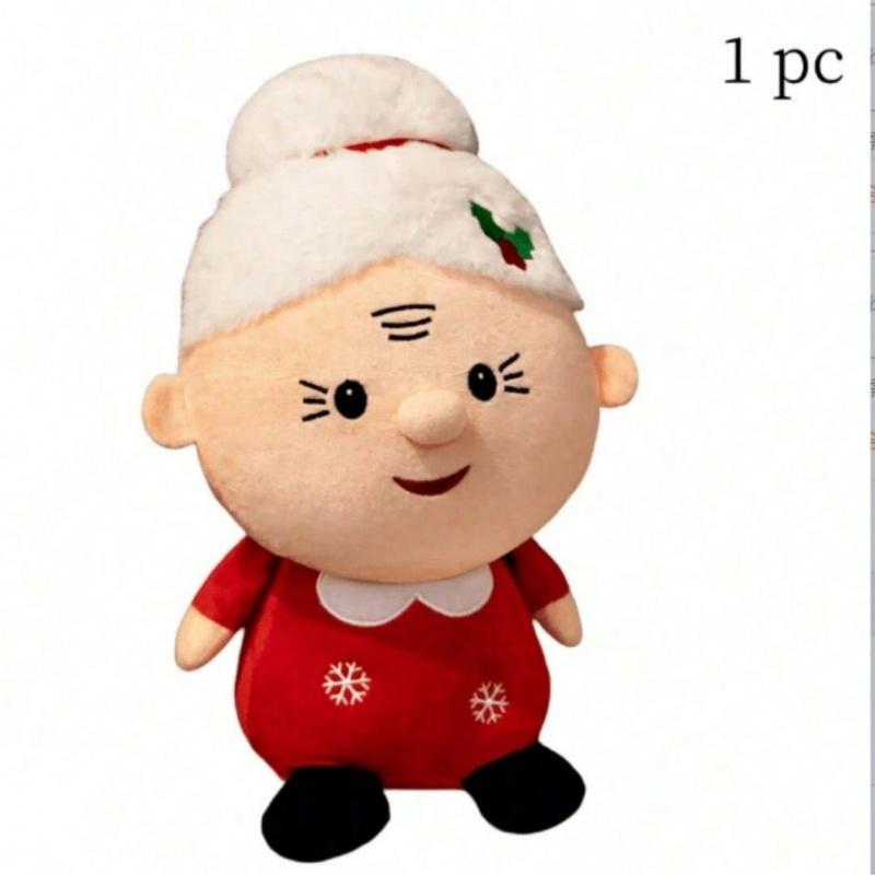 

1 piece cute Santa Claus holiday decoration Christmas couple doll gift for girlfriend or boyfriend s wedding anniversary