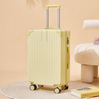 SEE KEAN 20-inch Retro Silent Wheel Carry-on Luggage