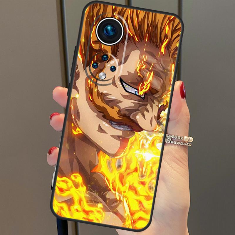 Escanor Seven Deadly Sins Pouzdro pro Honor 50 Pro Huawei P30 Lite P40 P20 P50 Pro P Smart Z 2019 Mate 20 Lite Kryt