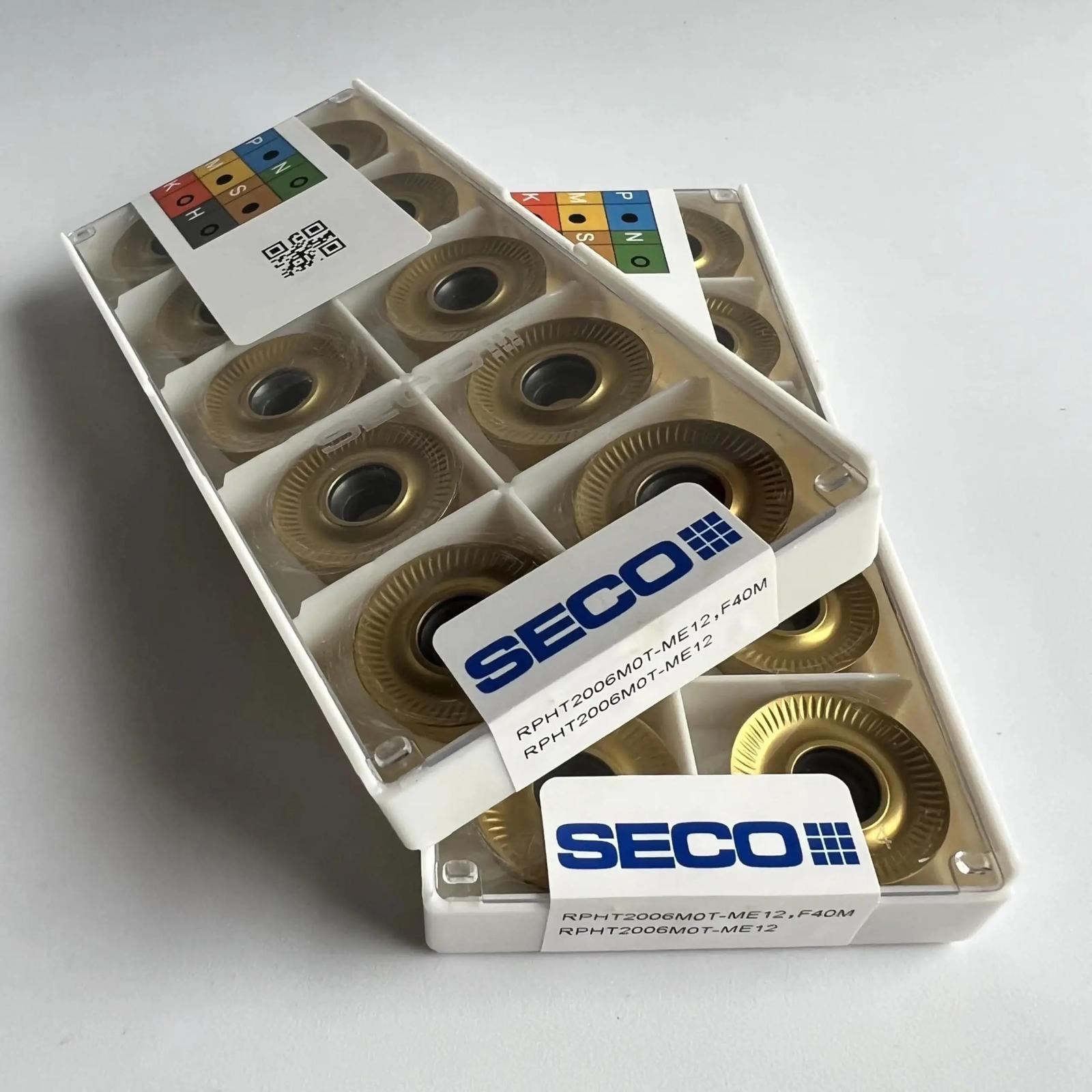 

SECO / RPHT2006M0T-ME12,F40M /Original genuine CNC alloy blade 10 PCS
