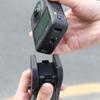 Ergonomic Camera Handle Mount For 360 Panoramic Devices Toolless Snap On Design Comfortable Grip For Long Shoots