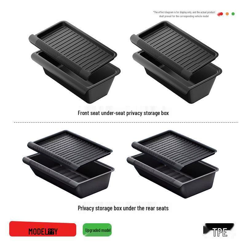 Model 2025 Seat Under-Seat Storage Box (Upgraded Version)