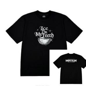 American street style Black head print short-sleeve T-shirt for men and women, loose street hip-hop rapper top