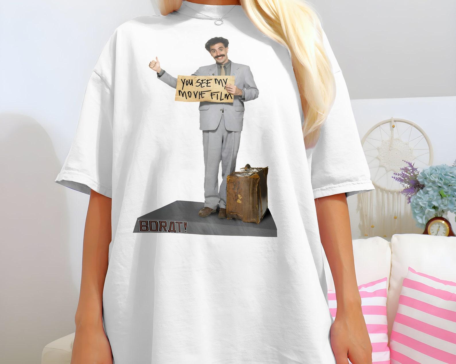Borat V8 Movie Poster Classic Movie Unisex T-Shirt all sizes S-5XL 2XL