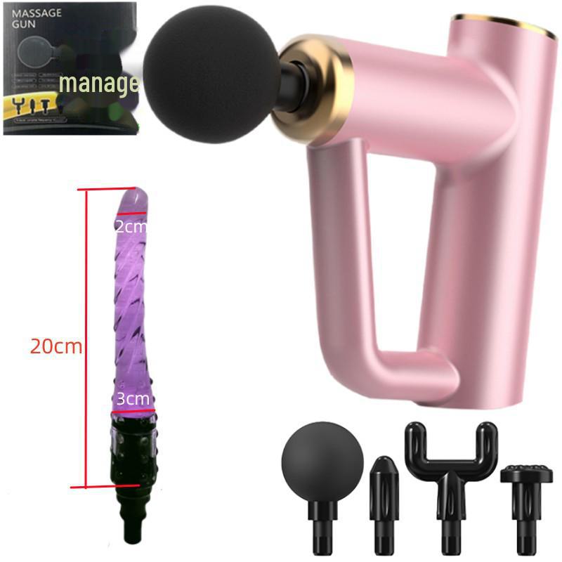 Multi-Function Massage Gun Adapter Kit with Silicone Heads for Adults