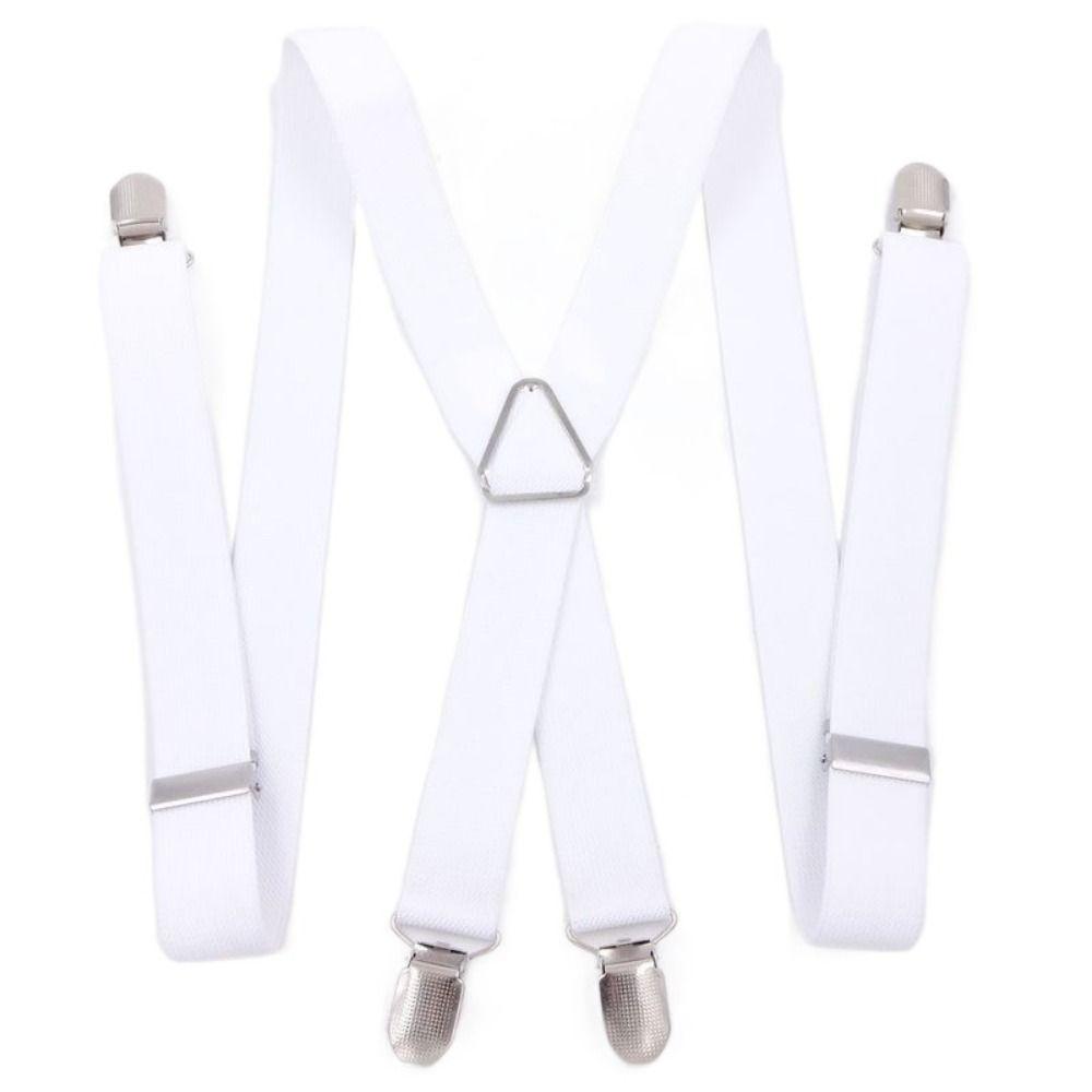 2.5cm Wide Vintage Suspenders Adjustable Trouser Straps Belt New Braces Suspenders  Adult