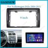 9 Inch Car Frame Fascia Adapter  For Volkswagen Polo 2004-2011 Android Radio Dash Fitting Panel Kit