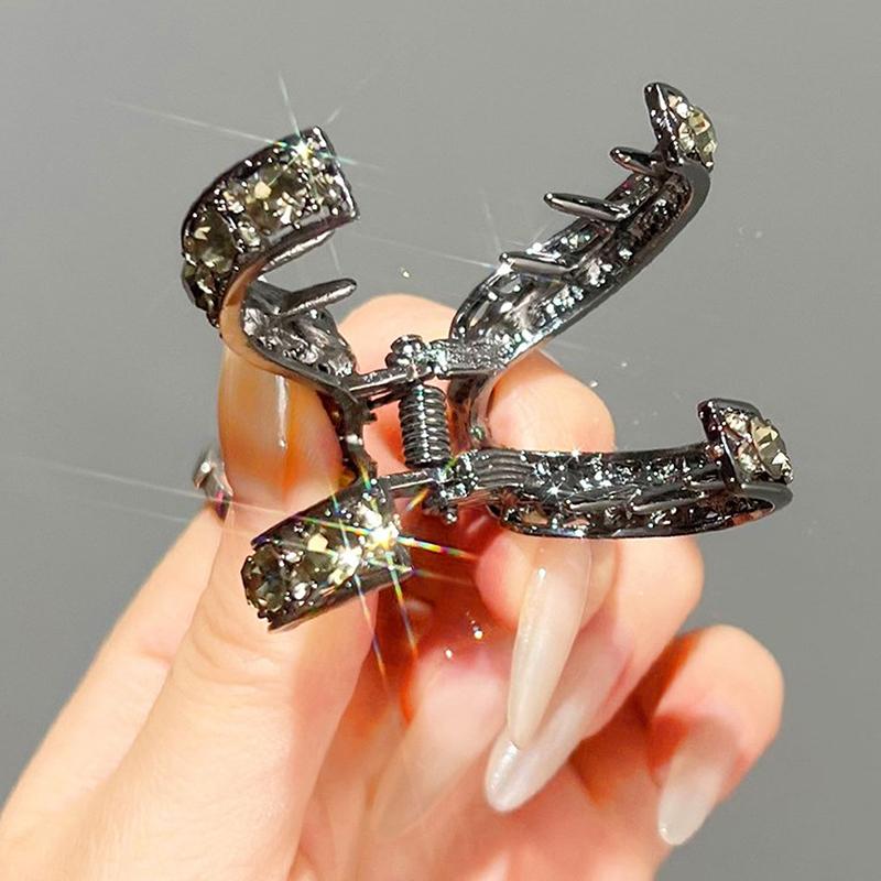 Mini-Haarspange für Frauen, klein, anti-hängend, Metall, hoher Pferdeschwanz, Haarkralle, Kopfschmuck, Haar-Accessoires