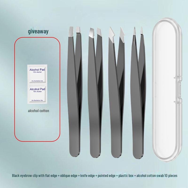Stainless Steel Small Tweezers: Eyebrow and Beard Plucking Tool