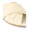 DakS Women S Open Toe Slip Mule Sandal Dld206 Ivory