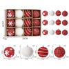 12pcs/box 7CM Christmas Tree Ball Snowflake Foam Ball Crafts New Christmas Ball  Home Party