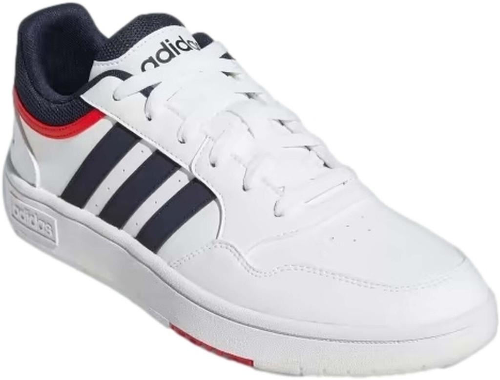Sneakers Adidas Hoops 3.0 Low Classic Vintage Cloud White/legend Ink/vivid Red