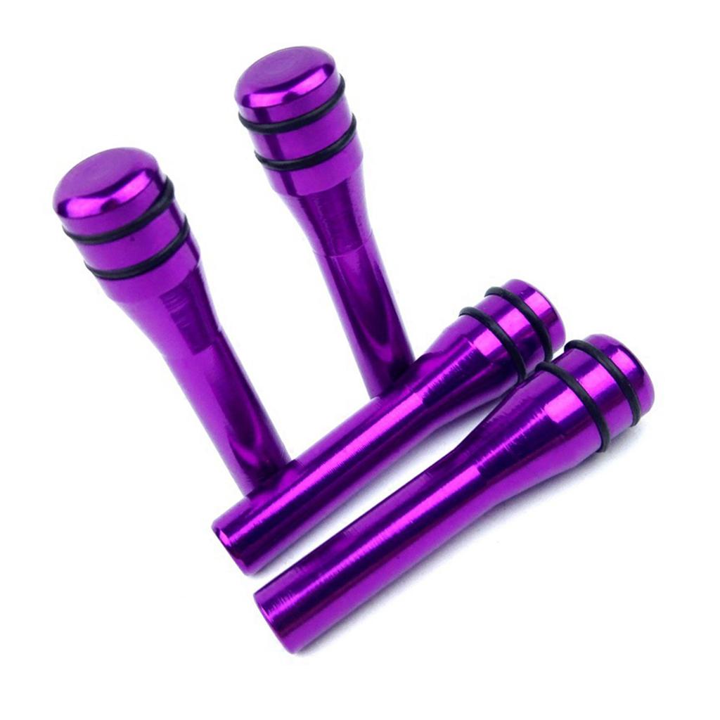 Car Door Lock Knob Aluminum Alloy Universal Rustproof Stylish Interior Doors Pull Pin for