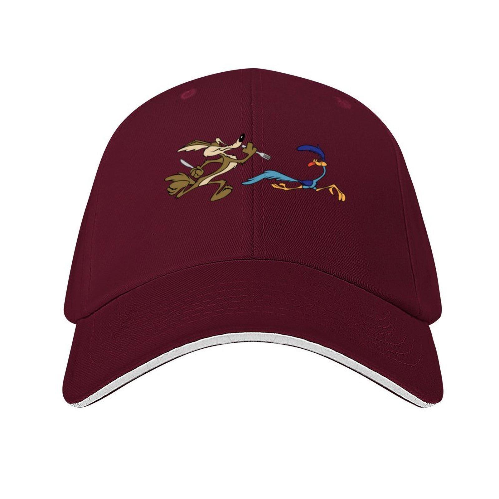 beep beep and coyote Baseball Cap party Hat Custom Cap F Ball Cap Golf Women Mens
