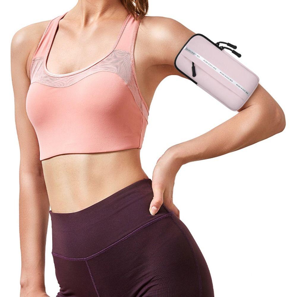 Waterproof Cell Phone Arm Bag Large Capacity Jogging Bags  for Exercise Workout