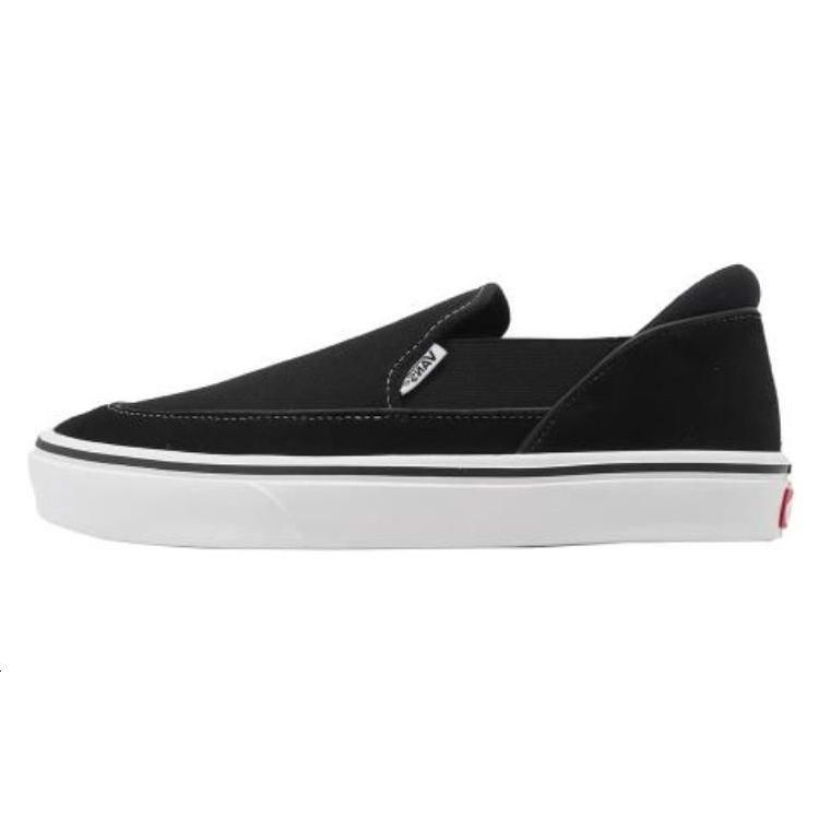 Vans V3934 Slept Versatile Simple Shock Absorption Durable Low-Top Skate Shoes Men Sneakers Black 6350150-001