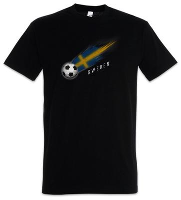 Sweden Football Comet I Men's T-Shirt Sweden Swedish Flag Swedish