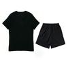 Li-Ning Summer Mens Short Sleeve Shorts Comfortable Fashion Trendy Versatile Sweat-Wicking Skin-Friendly Casual Sports Suit ATSW961-1+YATV113-1