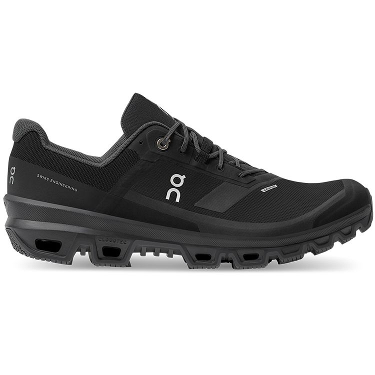 ON Cloudventure Vanntett Svart Herre Sneakers 32.99253
