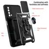 For Huawei P Smart 2021 Case Kickstand Armor Magnetic Car Holder Phone Cases For Huawei PSmart 2021 PPA-LX2 Ring Back Cover