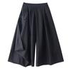 DIMANAF 2026 Summer Plus Size Women Long Pants Black Fashion Loose Trousers Big Size Casual Bottoms Pants Skirts