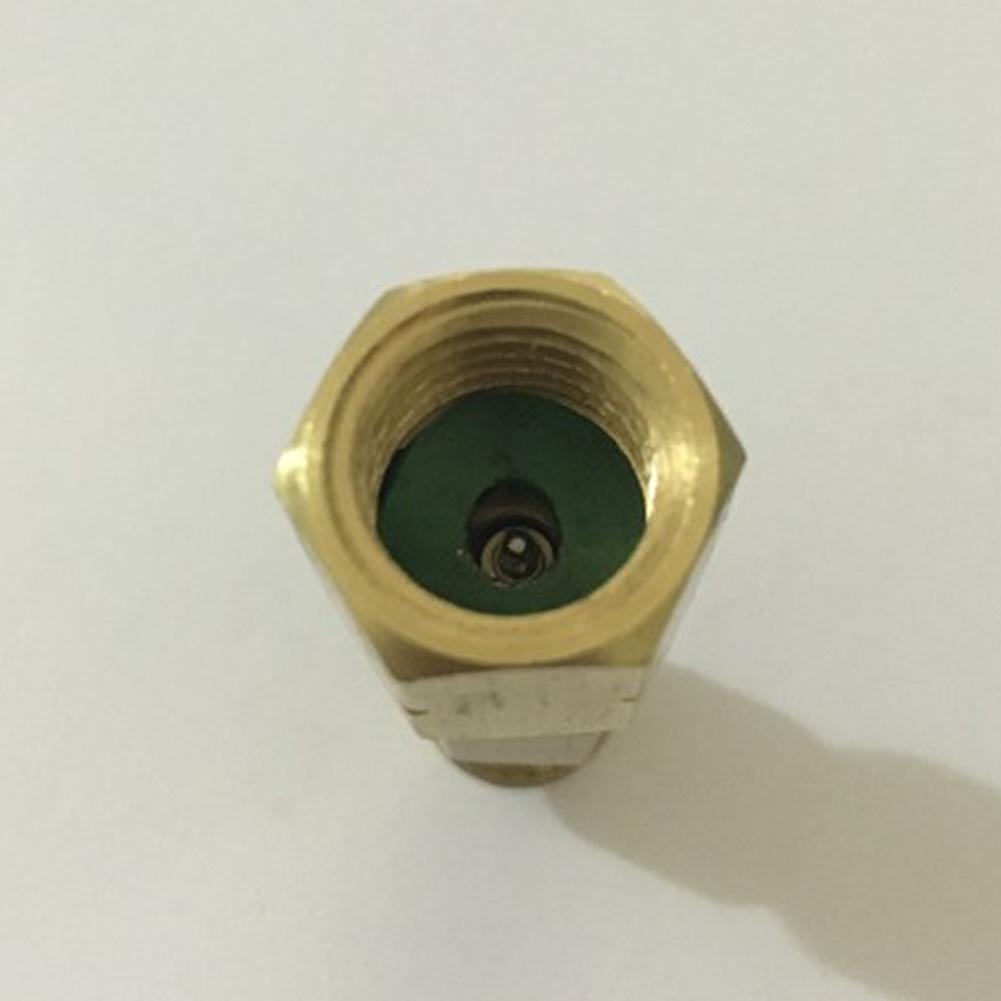 Mini R32 R454B Refrigerant Brass Adapter 1/4" Female To 1/4" Durable R32 Thread Adapter Quick Couplers for R32/R454B Connector