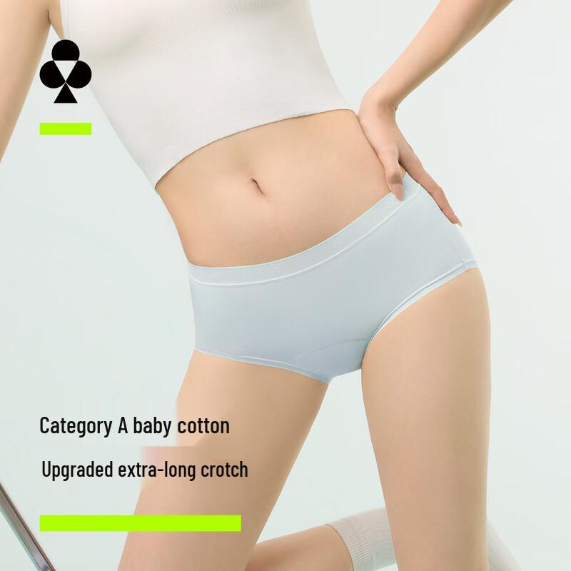 Youkeshu Women's Antibacterial Pure Cotton Briefs