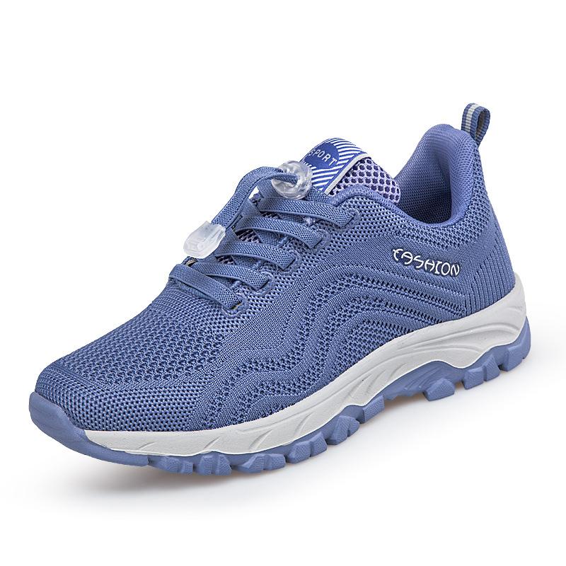 Lightweight and breathable mid-breathable health shoes non-slip soft-soled mother shoes sports and leisure walking shoes