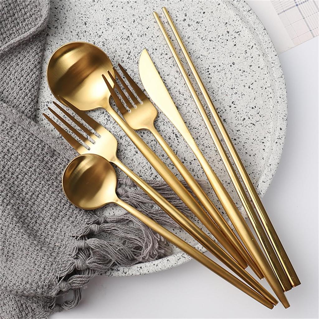 andoo Cutlery Set Set of Dishwasher 20 Colors to Choose Cutipol Style Minnie Spoon Tableware Cake Stainless Wedding Holiday Housewarming Gift Set of
