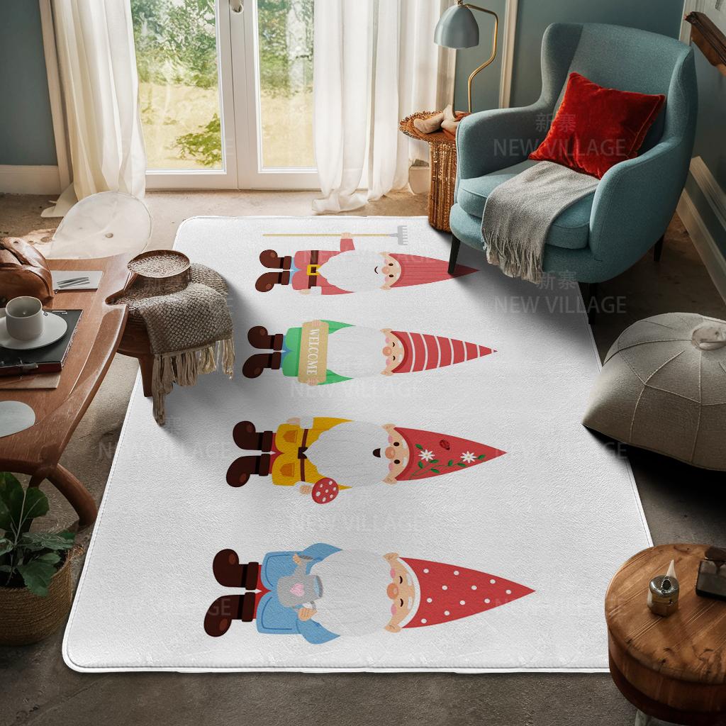 Hus inngangsteppe Hjem dørmatte Stue Bad Fot baderoms sklisikre vannabsorberende tepper bad God jul vinter