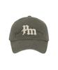 PPAPPIYONGMONSEUTEO Pm Logo Ball Cap_Khaki