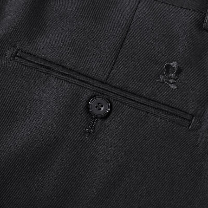 MONTAGUT Men's Straight-Leg Breathable Business Suit Pants