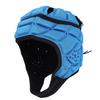 Rugby Padded Headgear for Youth EVA Sponge Adjustable Soft Shell Flag Football Helmet Headguard for Soccer Sports White