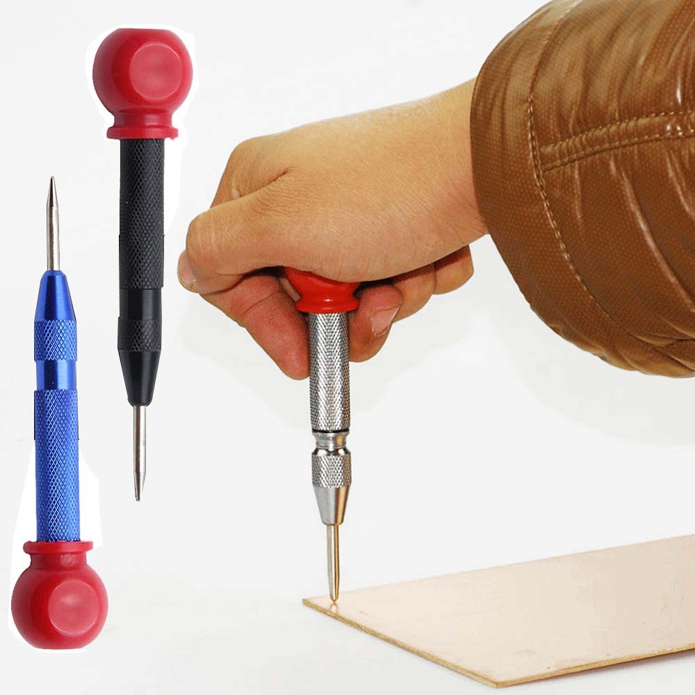 

Automatic Guide Woodworking tool With Cushion Cap Center Hole Punch Hand Tool Hole Opener Locator