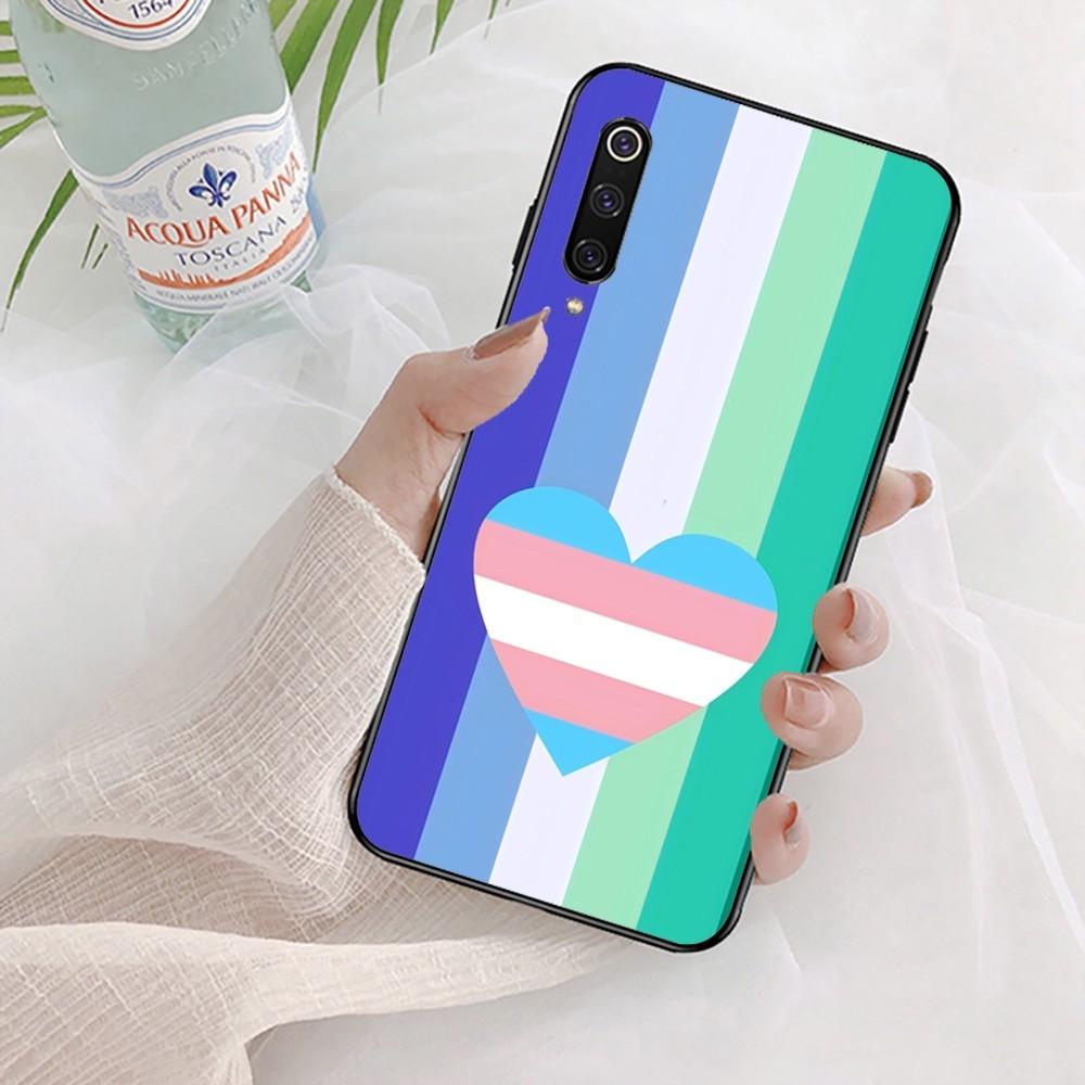 T-Transgender Love Phone Case For Xiaomi Mi 5X 8 9 10 11 12 Lite Pro 10T PocoX3pro PocoM3 Note 10 Pro Lite