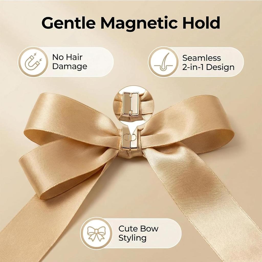 Magnetic Butterfly Bow Hair Clip Strong Hold Anti-Slip Design for Daily Hairstyling Home Travel Use and Valentine's Day Gift