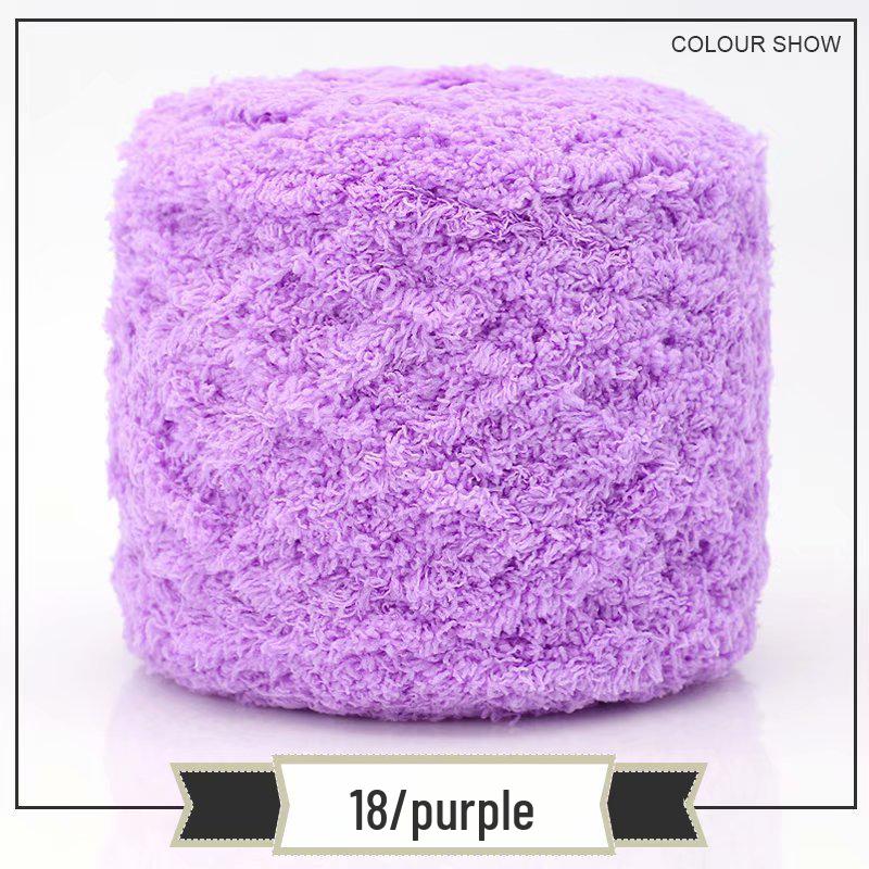 

3-ниткова пряжа з коралового флісу для ручного в язання дитячої сумки, взуття, шапки, шарфа, пальто - 2 мотки - Безкоштовна доставка