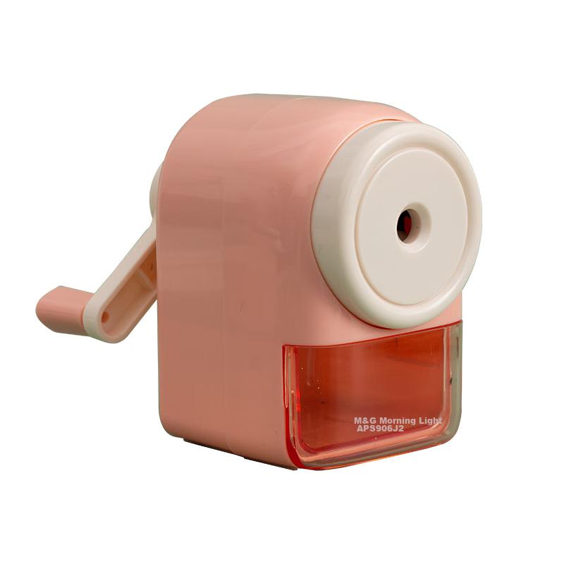 M&G (M&G) Stationery Hand-Crank Pencil Sharpener Automatic Lead-Feeding Student Pencil Sharpener Pencil Sharpener APS906M3 [Recommended by Qisijun]