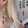 2022 Handmade Bat Earrings for Cross-Border Trade
