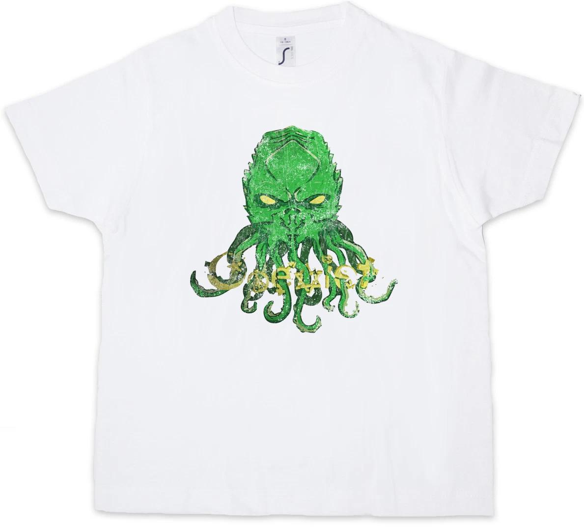 CTHULHU COEXIST Kids Boys kids boys T-Shirt Horror Arkham Miskatonic Lovecraft Dunwich 140