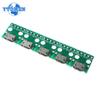 10PCS MICRO To DIP 5pin Female Connector MICRO PCB Test Board USB Mother Seat