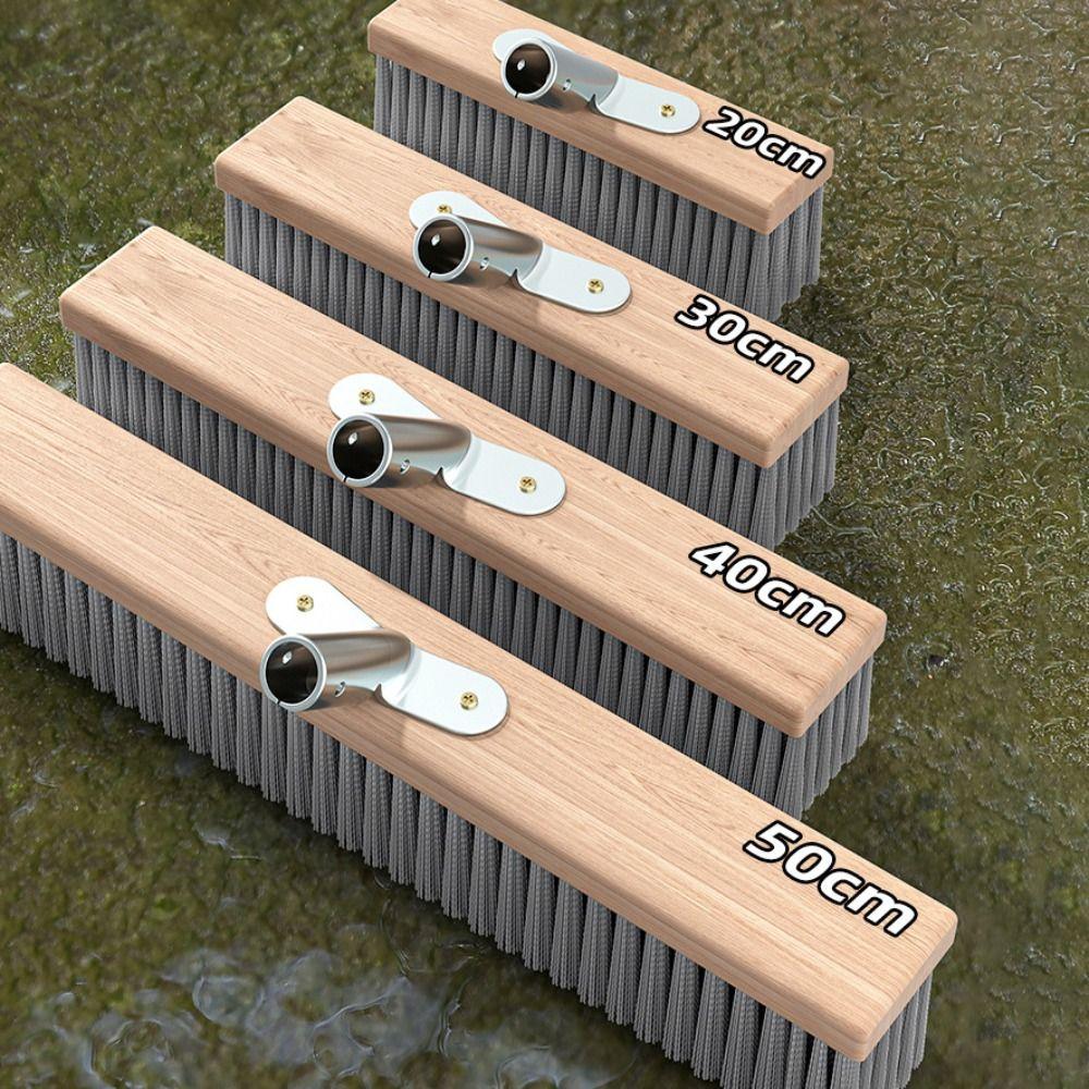 Scouring Stainless Steel Wire Brush Long Handle Cleaning Brush Tile Cleaning Tool  For Outdoor Yard