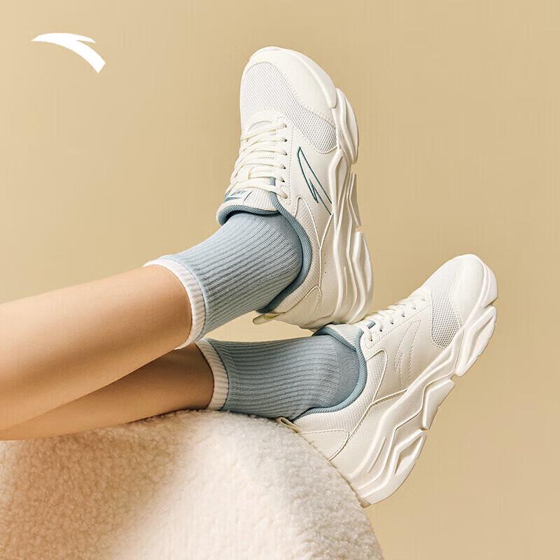 ANTA Women s Unruly Thick-Soled Casual Sneakers US 6.5