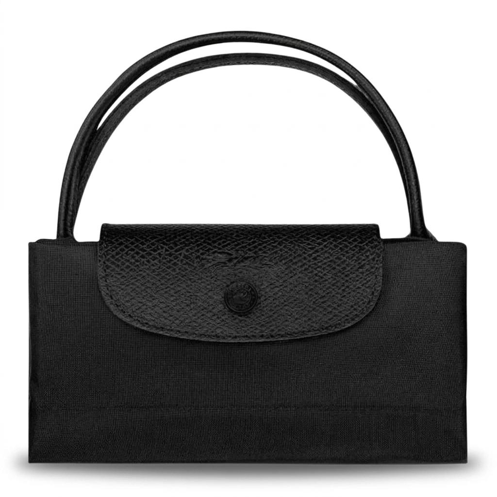 Longchamp Le Pliage Silver Hardware Foldable Round Handle Nylon Dumpling Tote Bag Regular Women tote bags Black 1621979001