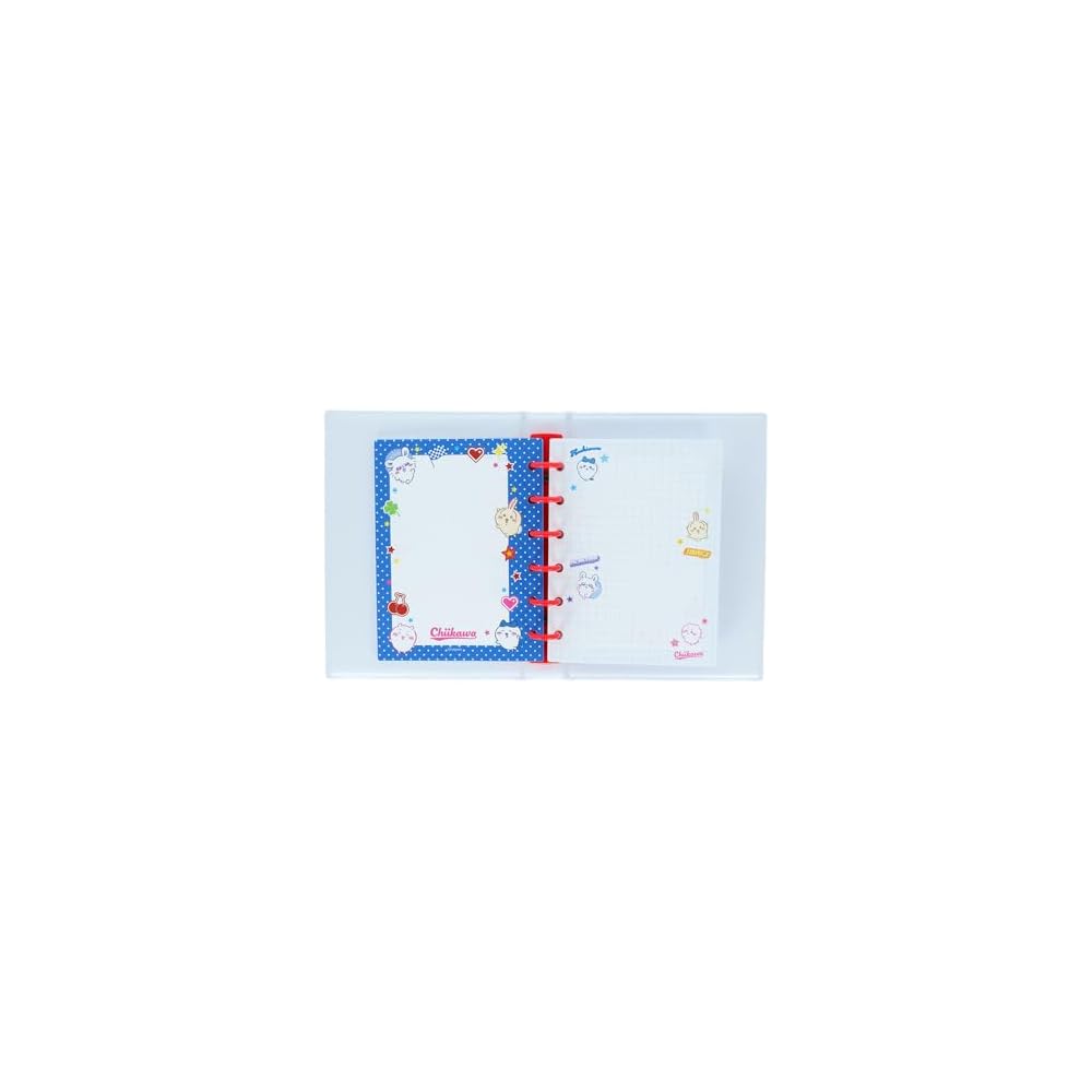 Sun-Star Stationery Chiikawa Sticker Binder Denim S2176165